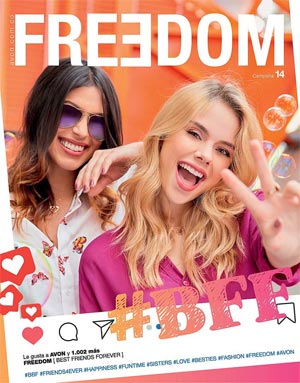 Avon Catálogo Freedom Campaña 14-2019 descargar la versión PDF