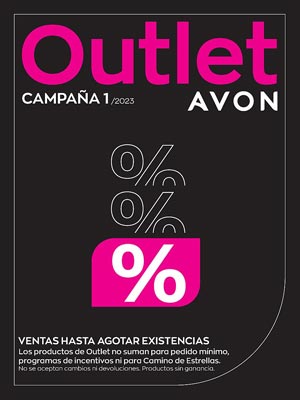 Avon Catálogo Outlet Campaña 1-2023 descargar la versión PDF