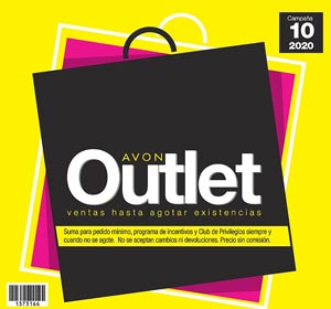 Avon Catálogo Outlet Campaña 10-2020 descargar la versión PDF
