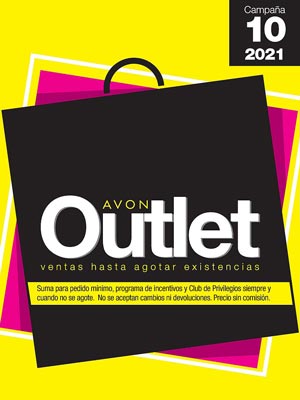 Avon Catálogo Outlet Campaña 10-2021 descargar la versión PDF