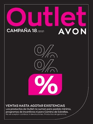 Avon Catálogo Outlet Campaña 18-2021 descargar la versión PDF
