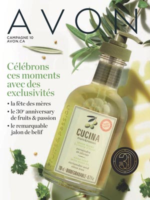 Avon Catalogue Campagne 10 2022 télécharger PDF