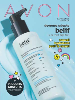 Avon Catalogue Campagne 8 2023 cover