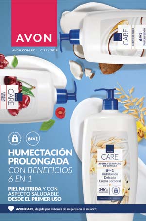 Avon Revista Ecuador Cosméticos 11/2025 portada