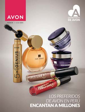 Avon Revista Perú Cosméticos 12/2025 portada